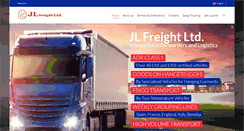 Desktop Screenshot of jl-freight.com